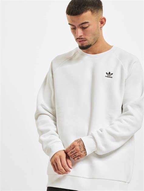 adidas pullover herren weiss|Pullover in Weiß .